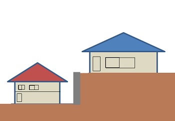 既存擁壁の下に家を建てることは可能か？４つのケースで解説！